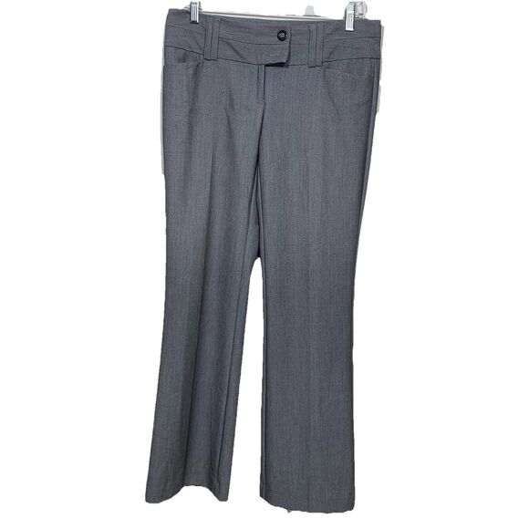 Tracy Evans Limited Pants - Tracy Evans Limited Women's Wide Leg Dress Pants Gray Button Stretch size 3